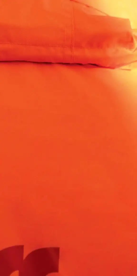 Closeup of Biffa high vis jacket