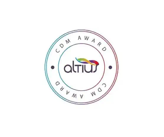 Altius CDM Award badge