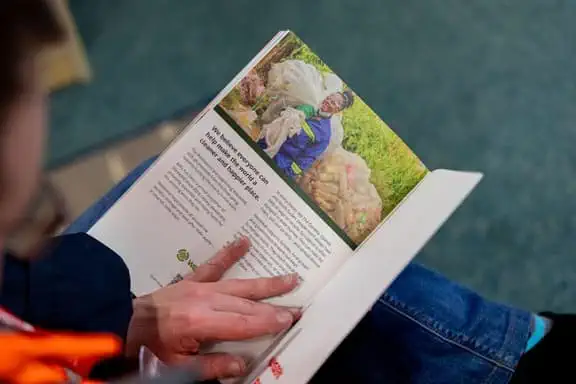 WasteAid page in new storybook