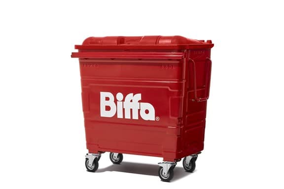 660 Litre wheelie bin