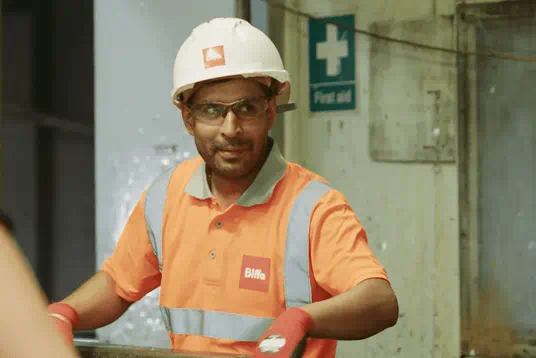 Male employee