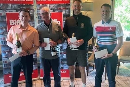 Team from Biffa at annual Scotland and North East golf day