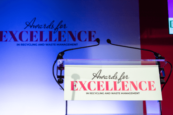 Biffa's award for excellence ceremony in recycling and waste management